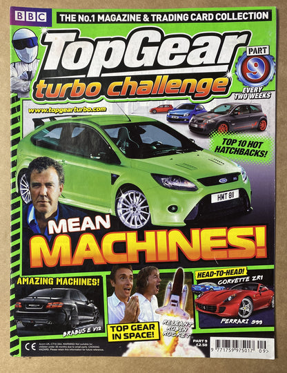 BBC Top Gear Turbo Challenge Part 9 In Good Condition Magazine