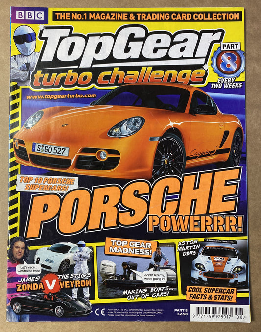BBC Top Gear Turbo Challenge Part 8 In Good Condition Magazine