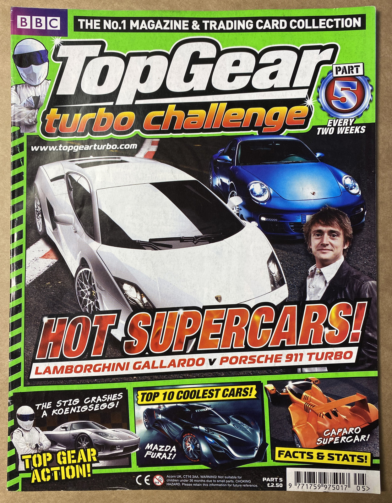 BBC Top Gear Turbo Challenge Part 5 In Good Condition Magazine