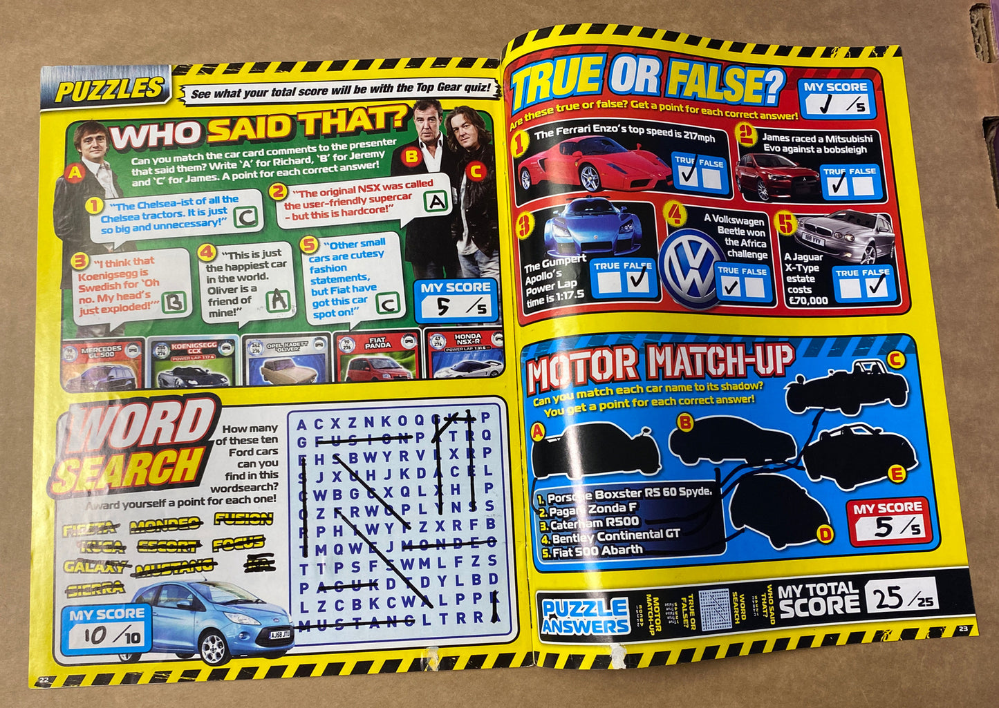 BBC Top Gear Turbo Challenge Part 5 In Good Condition Magazine