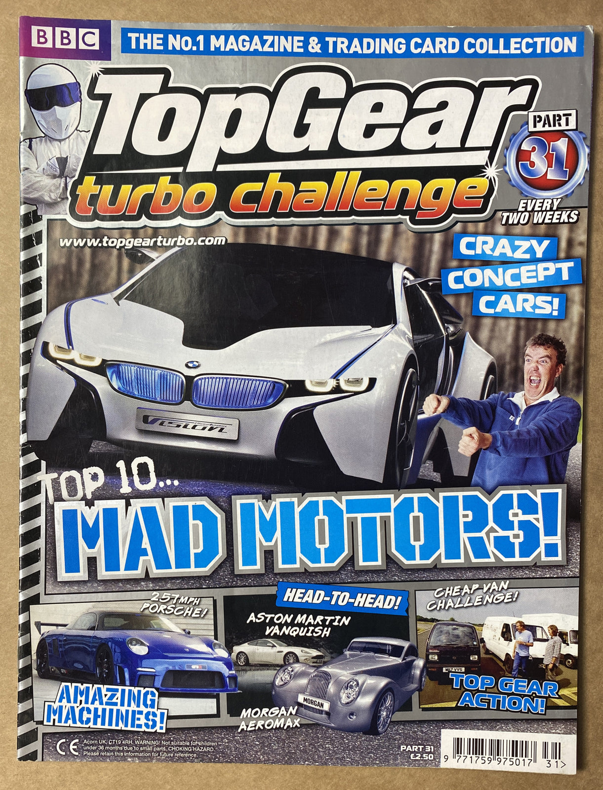 BBC Top Gear Turbo Challenge Part 31 In Good Condition Magazine