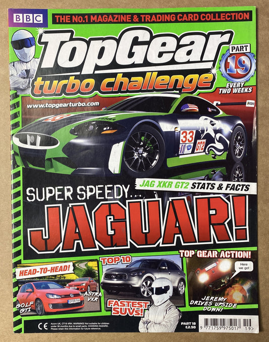BBC Top Gear Turbo Challenge Part 19 In Good Condition Magazine