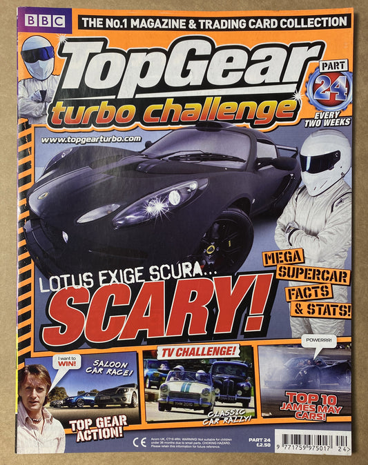 BBC Top Gear Turbo Challenge Part 24 In Good Condition Magazine