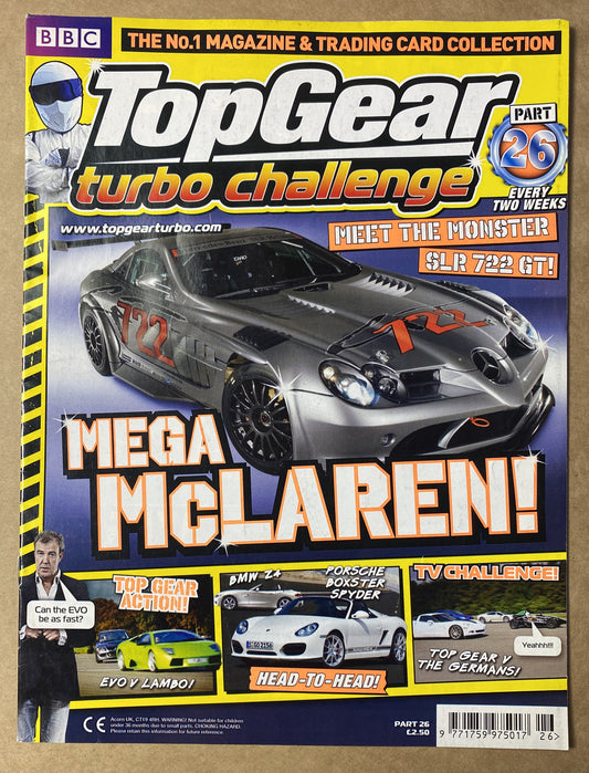 BBC Top Gear Turbo Challenge Part 26 In Good Condition Magazine