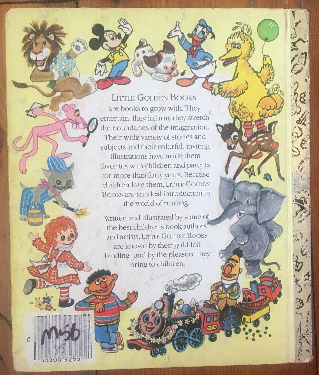 Grover's Own Alphabet A little Golden Book 1978   +Free Post