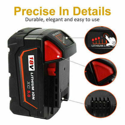 Aftermarket 5 Ah Milwaukee li-Ion 18v  Replacement Battery M18BX 18V AUS SELLER