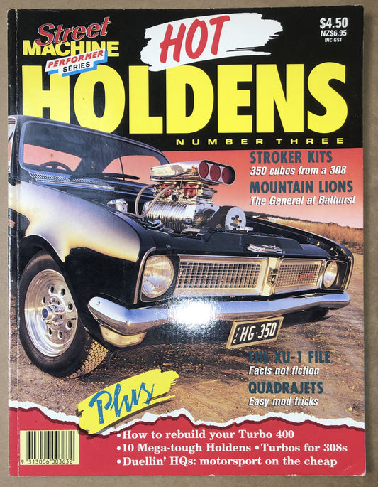 Street Machine Magazine Hot Holdens Number Three In Good Condition Magazine