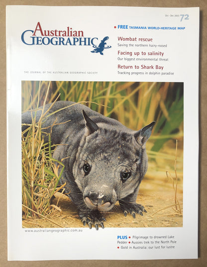 Australian Geographic Magazine Oct - Dec 2005 No. 72 In Good Condition