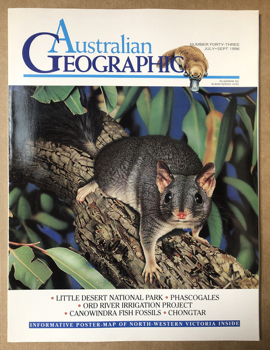 Australian Geographic Magazine Jul - Sept 1996 No. 43 In Good Condition