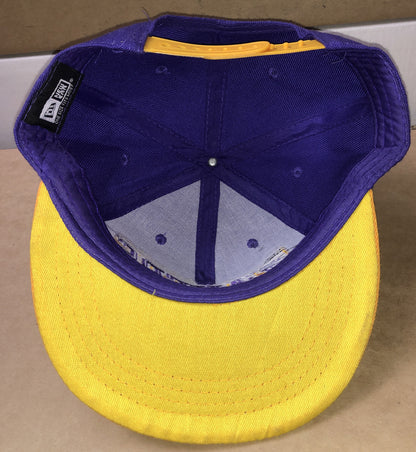 M702 Los Angeles Lakers Cap / Hat In Good Condition Adjustable Sizing Free Post