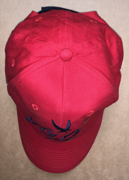 M708 Adelaide Crows We Fly As One Cap / Hat In Good Condition Adjustable Sizing