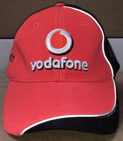 M687 Vodafone McLaren Mercedes Lewis Cap In Good Condition Adjustable Sizing