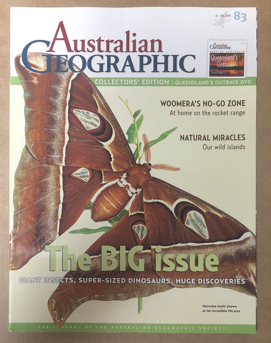 Australian Geographic Magazine Jul - Sep 2006 No. 83 In Good Condition