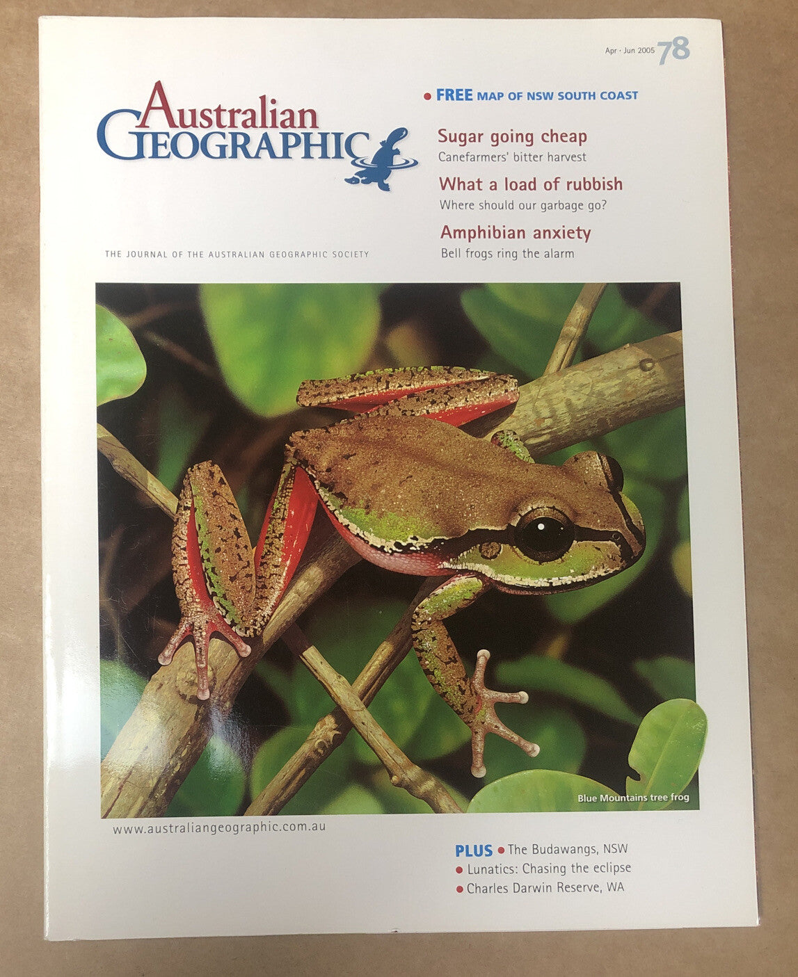 Australian Geographic Magazine Apr - Jun 2005 No. 78 In Good Condition