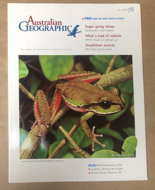 Australian Geographic Magazine Apr - Jun 2005 No. 78 In Good Condition