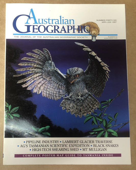 Australian Geographic Magazine Apr - Jun 1997 No. 46 In Good Condition
