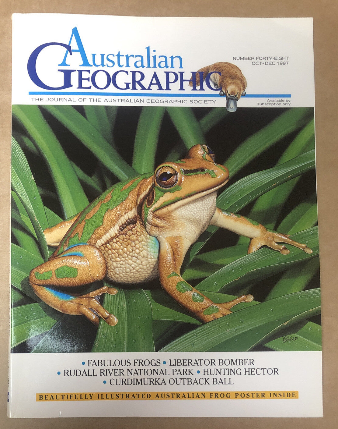 Australian Geographic Magazine Oct - Dec 1997 No. 48 In Good Condition
