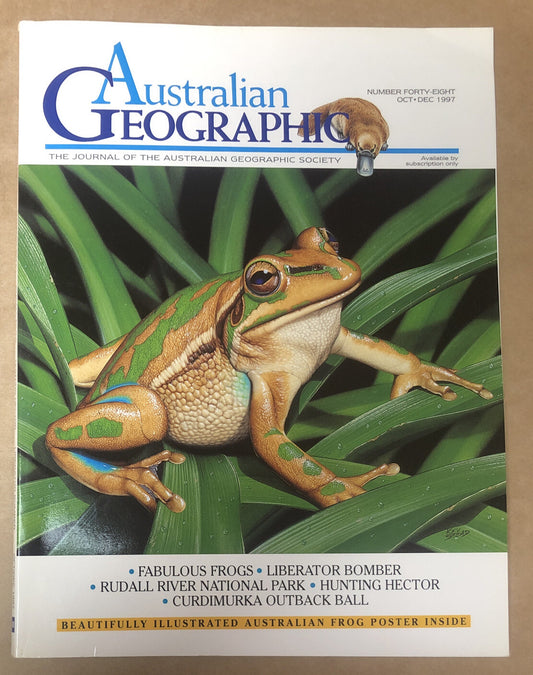 Australian Geographic Magazine Oct - Dec 1997 No. 48 In Good Condition