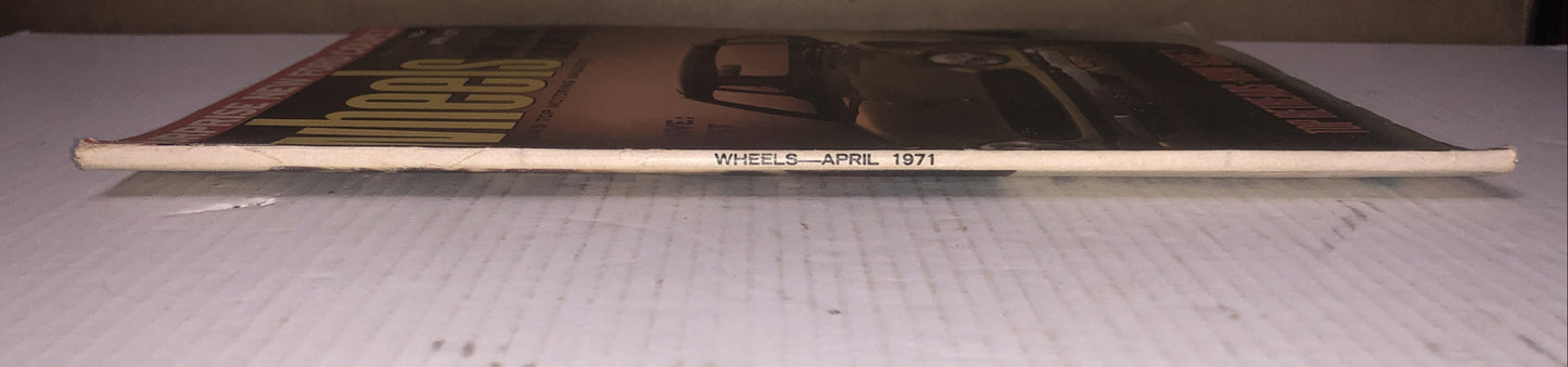 Vintage Wheels Magazine April 1971 In Good Condition