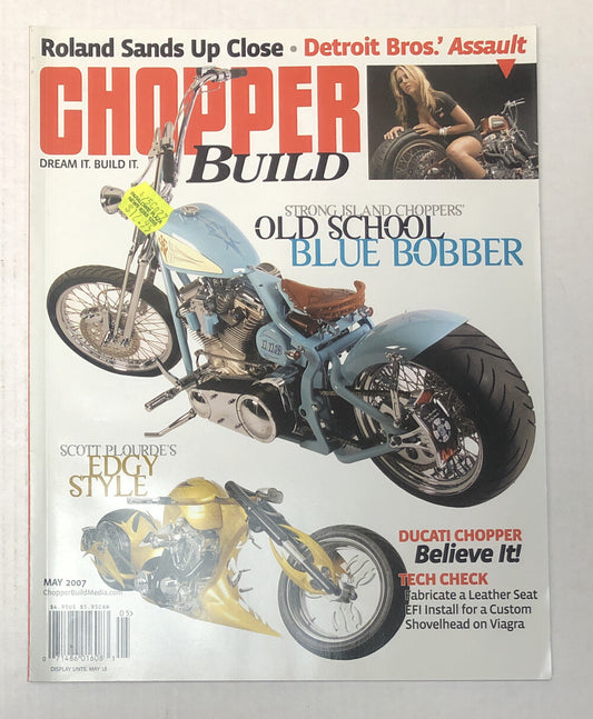 Chopper Build May 2007 - Vintage Magazine In Good Condition