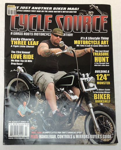 Cycle Source Vol 10 Issue 12 March 07 - Vintage Magazine In Good Condition