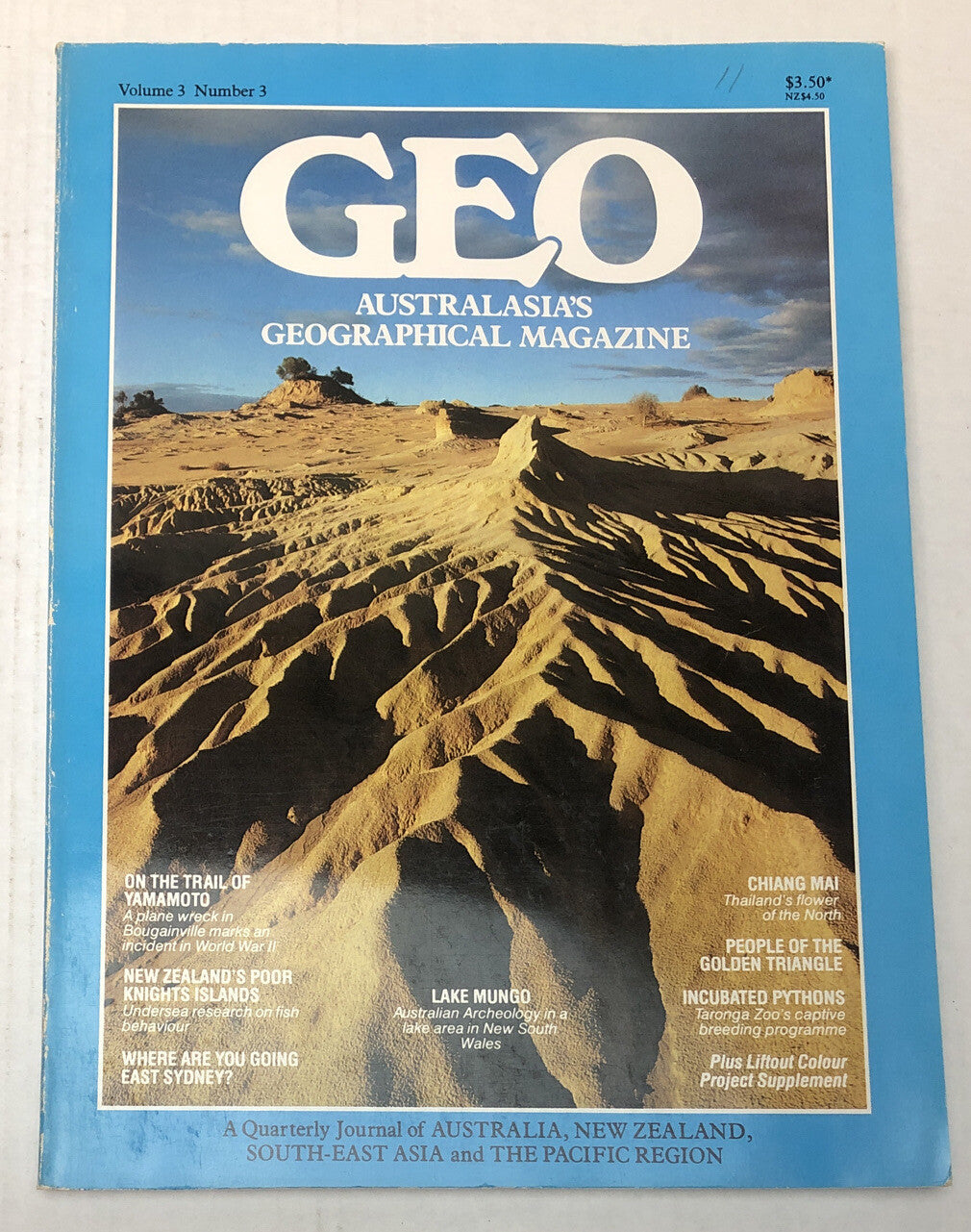 Australasia's Geographic Magazine Vol. 3 No.3 In Good Condition