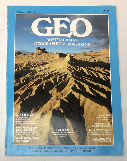 Australasia's Geographic Magazine Vol. 3 No.3 In Good Condition
