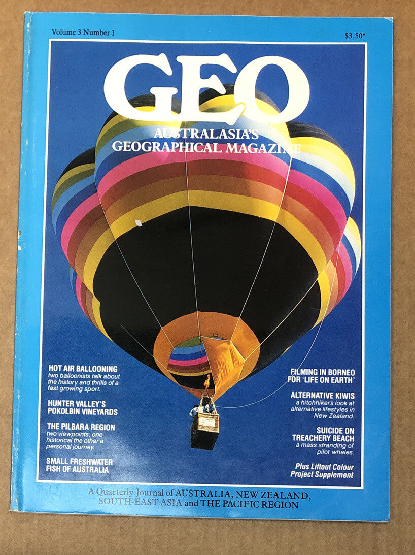 Australasia's Geographic Magazine Vol. 3 No.1 In Good Condition