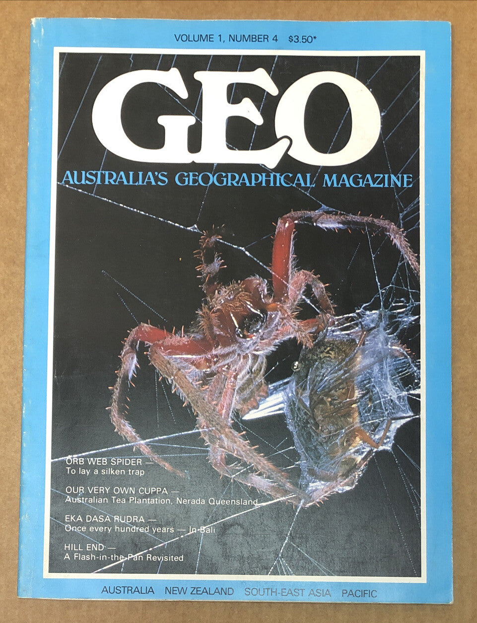 Australia's Geographic Magazine Vol. 1 No.4 In Good Condition