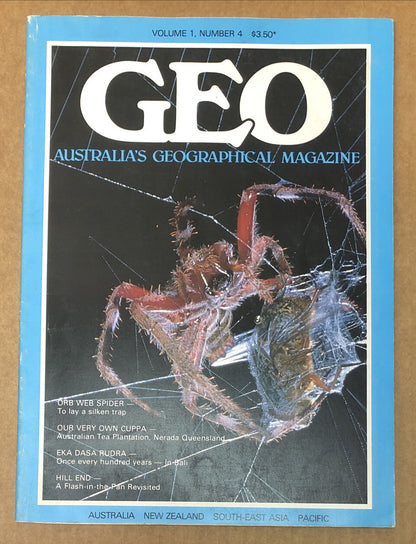 Australia's Geographic Magazine Vol. 1 No.4 In Good Condition