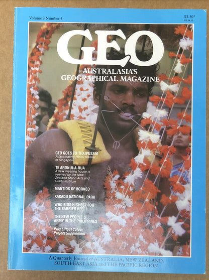 Australasia's Geographic Magazine Vol. 3 No.4 In Good Condition