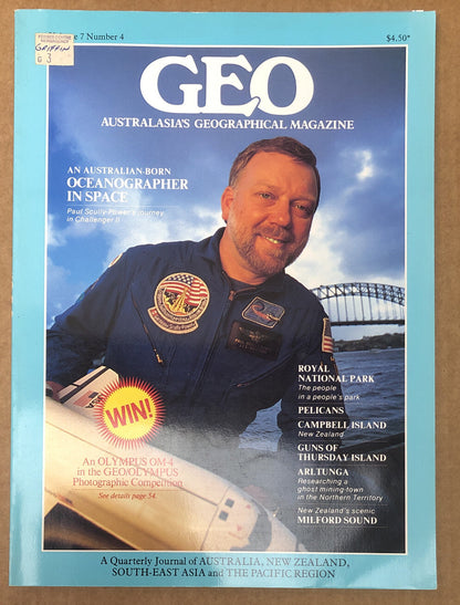 Australasia's Geographic Magazine Vol. 7 No.4 In Good Condition