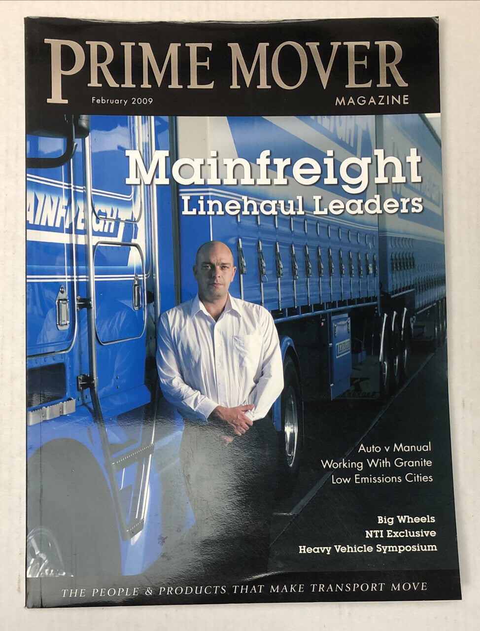 Prime Mover February 2009 Magazine Vintage Good Condition