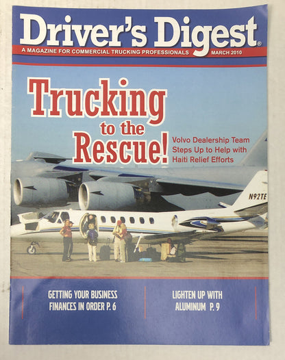 Driver's Digest March 2010 Magazine Vintage Good Condition