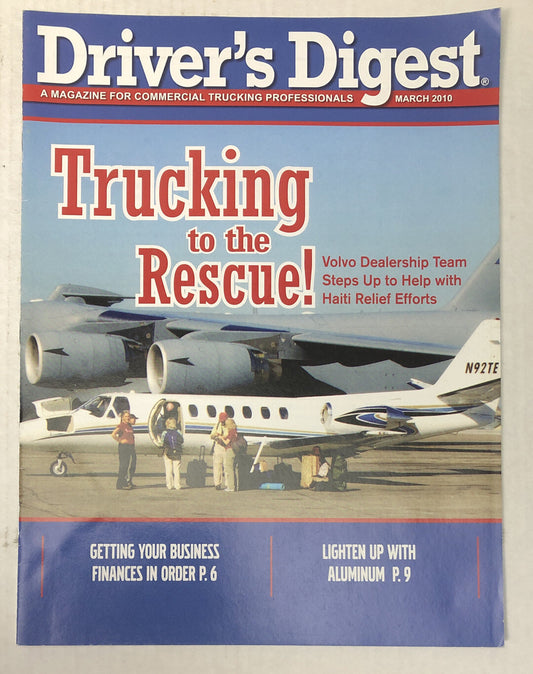 Driver's Digest March 2010 Magazine Vintage Good Condition