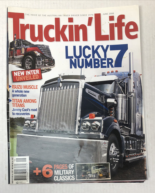 Truckin' Life June 2008 Magazine Vintage In OK Condition