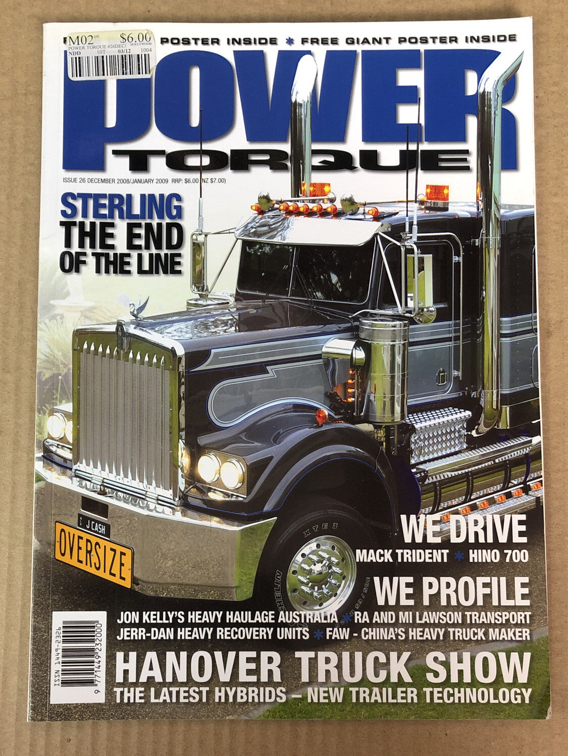 Power Torque Issue 26 December 2008 - January 2009 Magazine Vintage