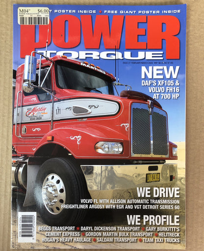 Power Torque Issue 27 February - March 2009 Magazine Vintage In Good Condition