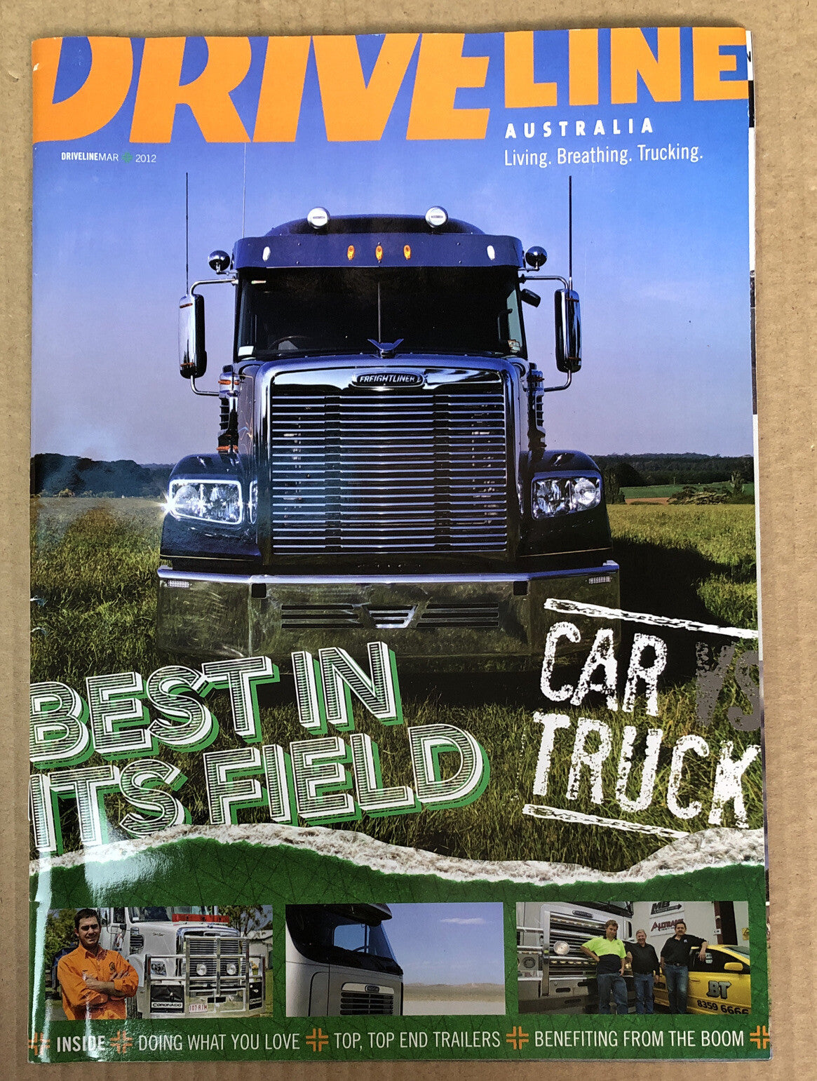 Drive Line Australia March 2012 Magazine Vintage In Good Condition