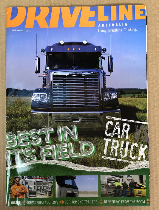 Drive Line Australia March 2012 Magazine Vintage In Good Condition