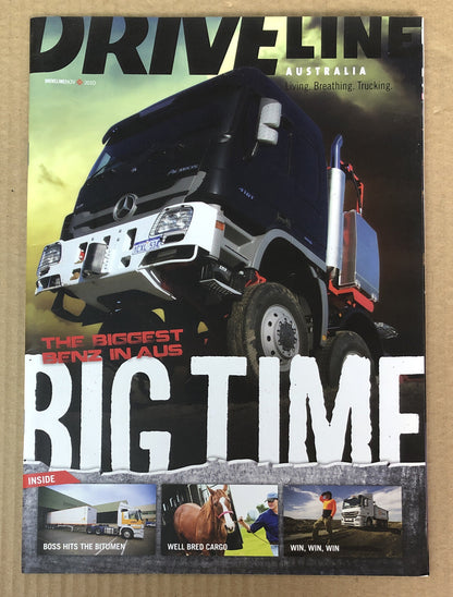 Drive Line Australia November 2010 Magazine Vintage In Good Condition
