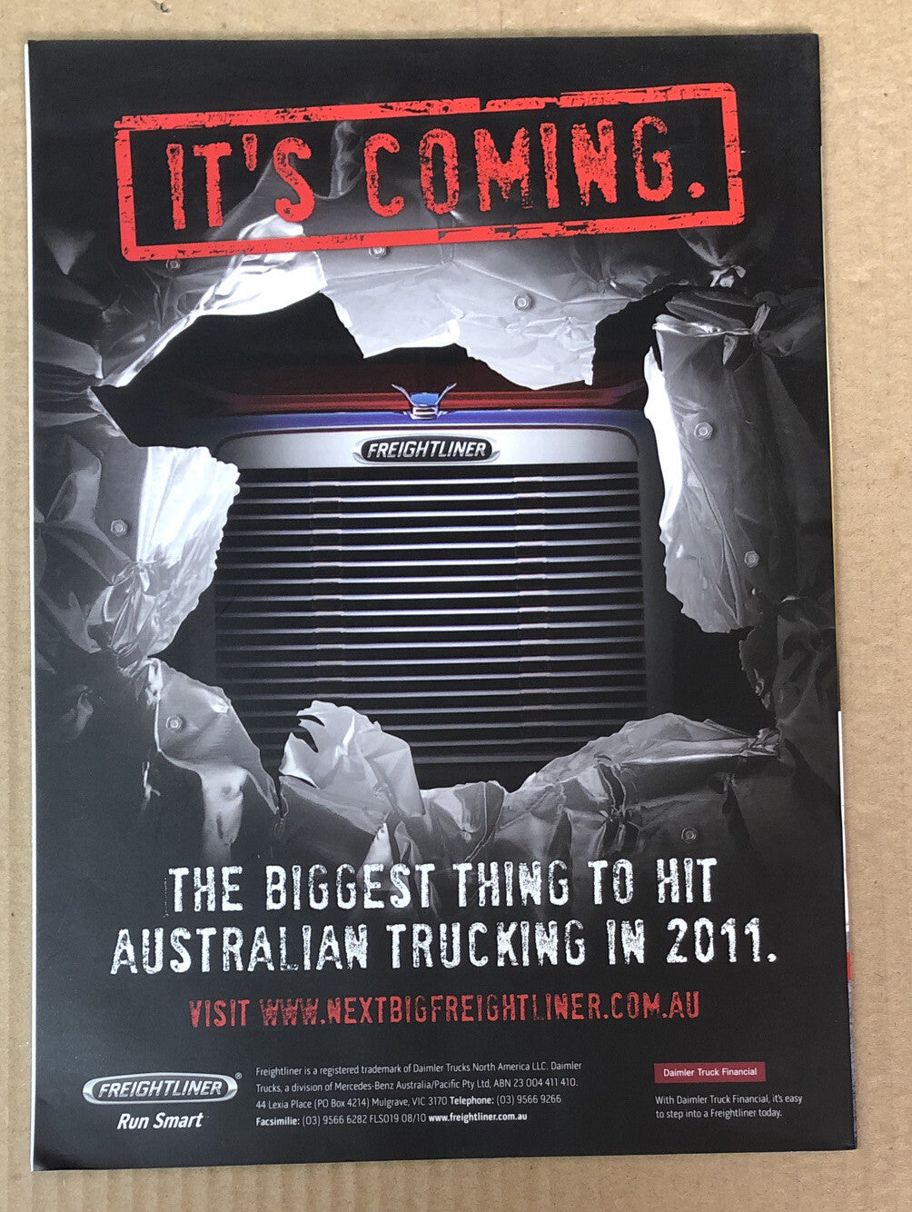 Drive Line Australia November 2010 Magazine Vintage In Good Condition