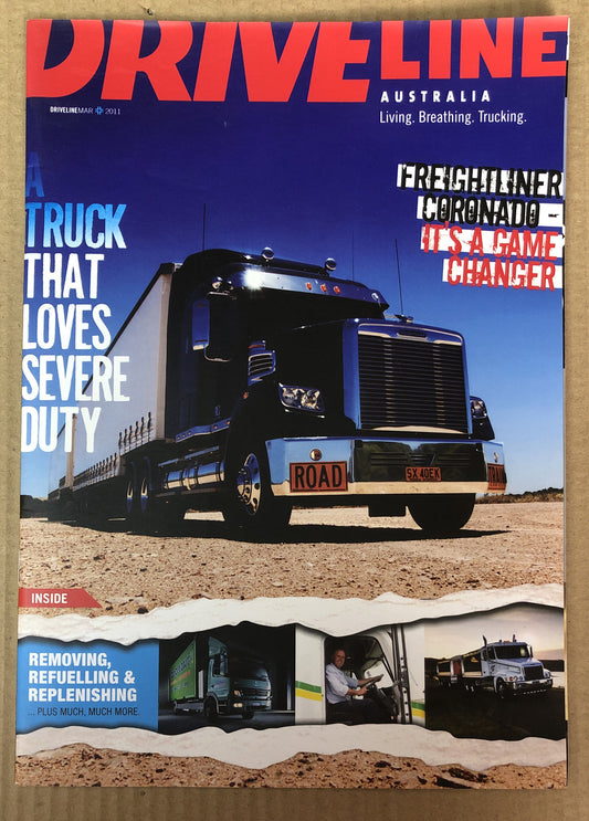 Drive Line Australia March 2011 Magazine Vintage In Good Condition