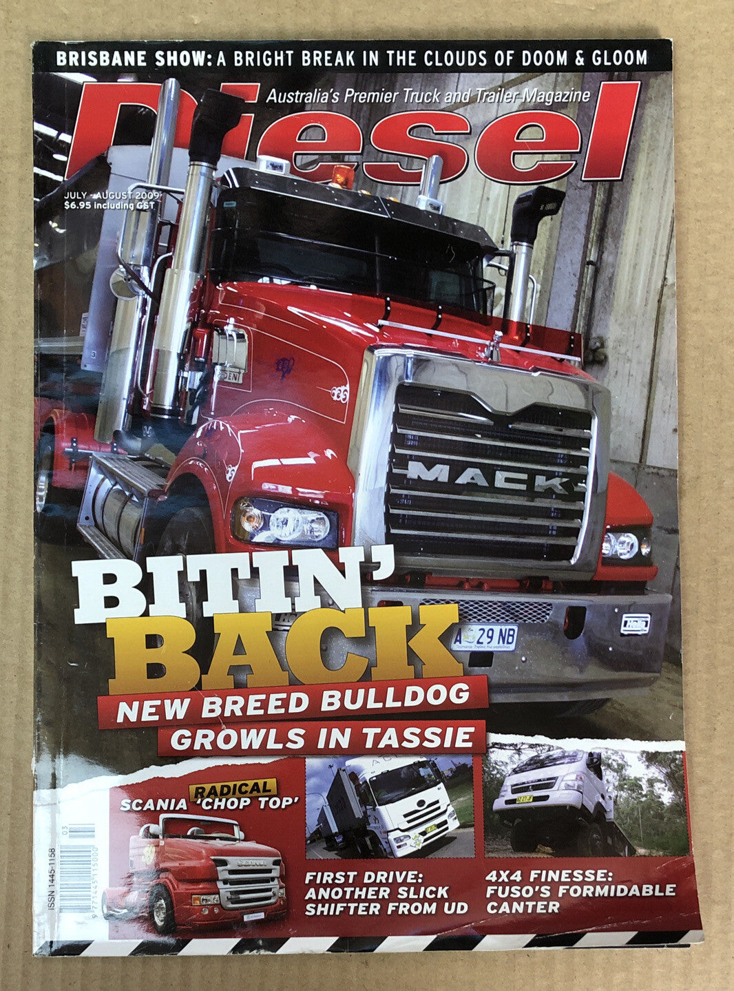 Diesel July - August 2009 Magazine Vintage In Good Condition