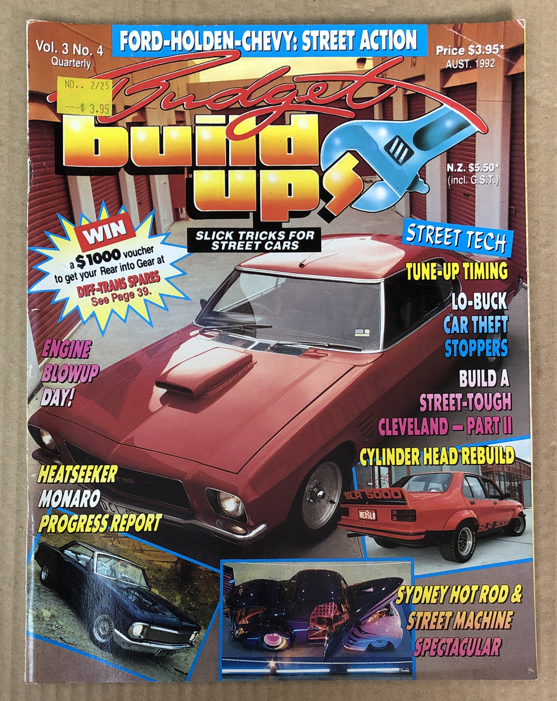 Budget Build Ups Year Book Vol. 3 No. 4 1992 Magazine Vintage In Good Condition