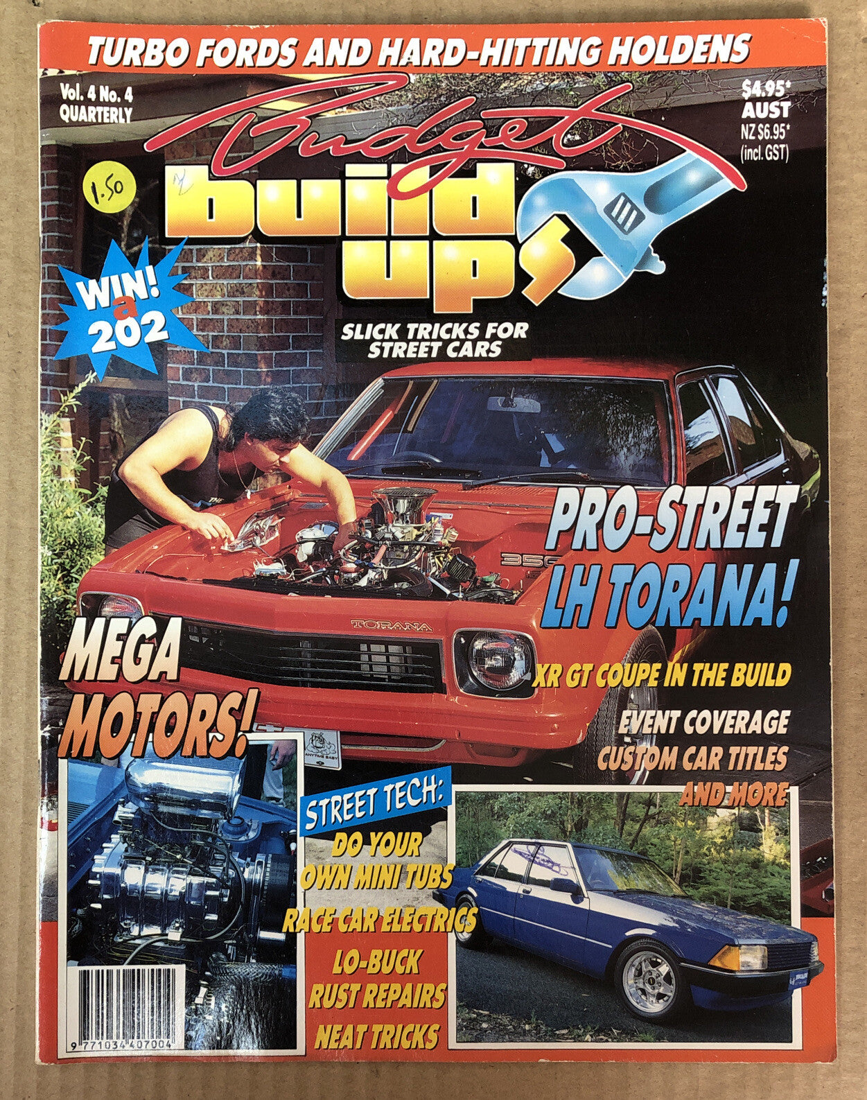 Budget Build Ups Vol.4 No.4 Magazine Vintage In Good Condition