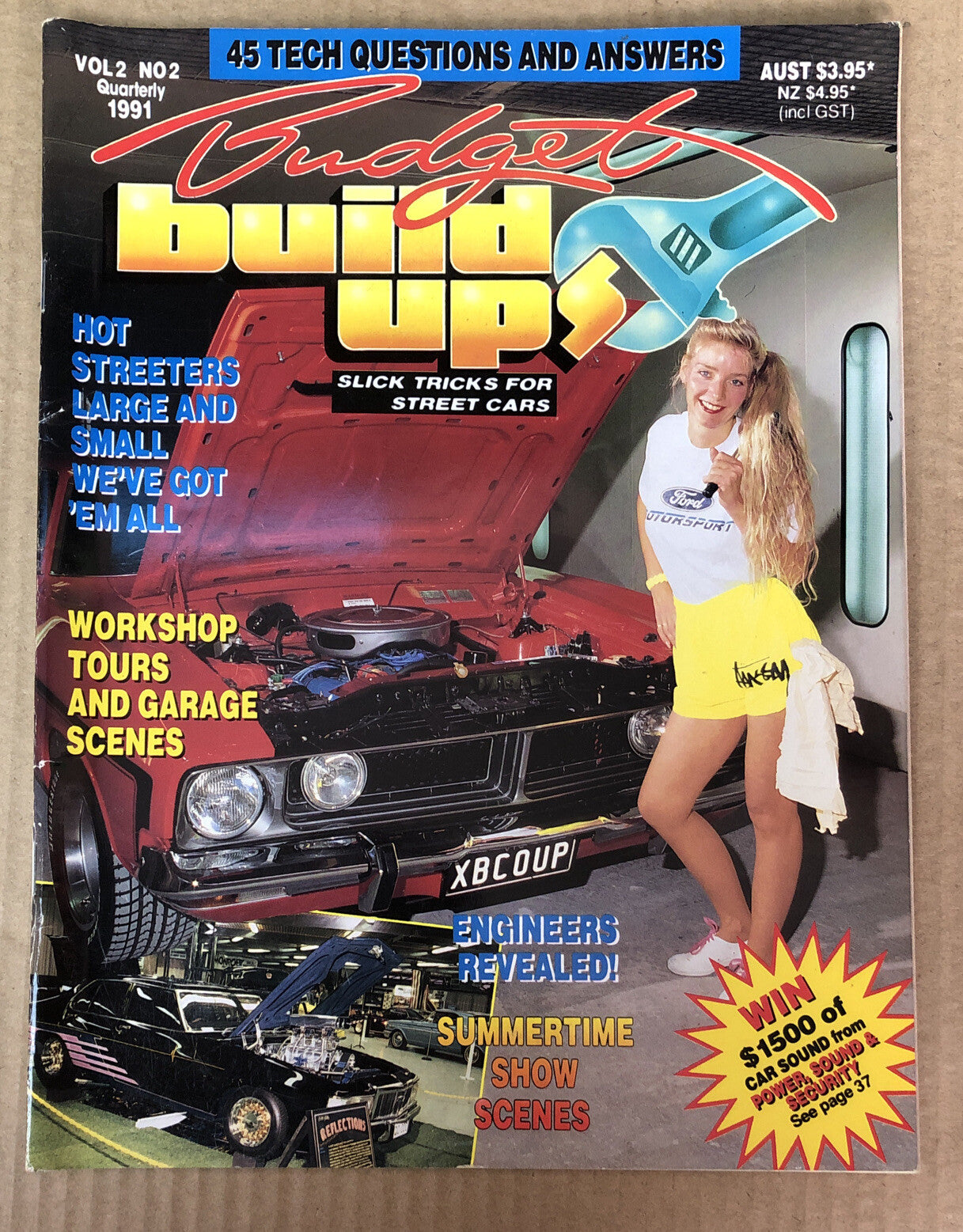 Budget Build Ups Vol.2 No.2 1991 Magazine Vintage In Good Condition