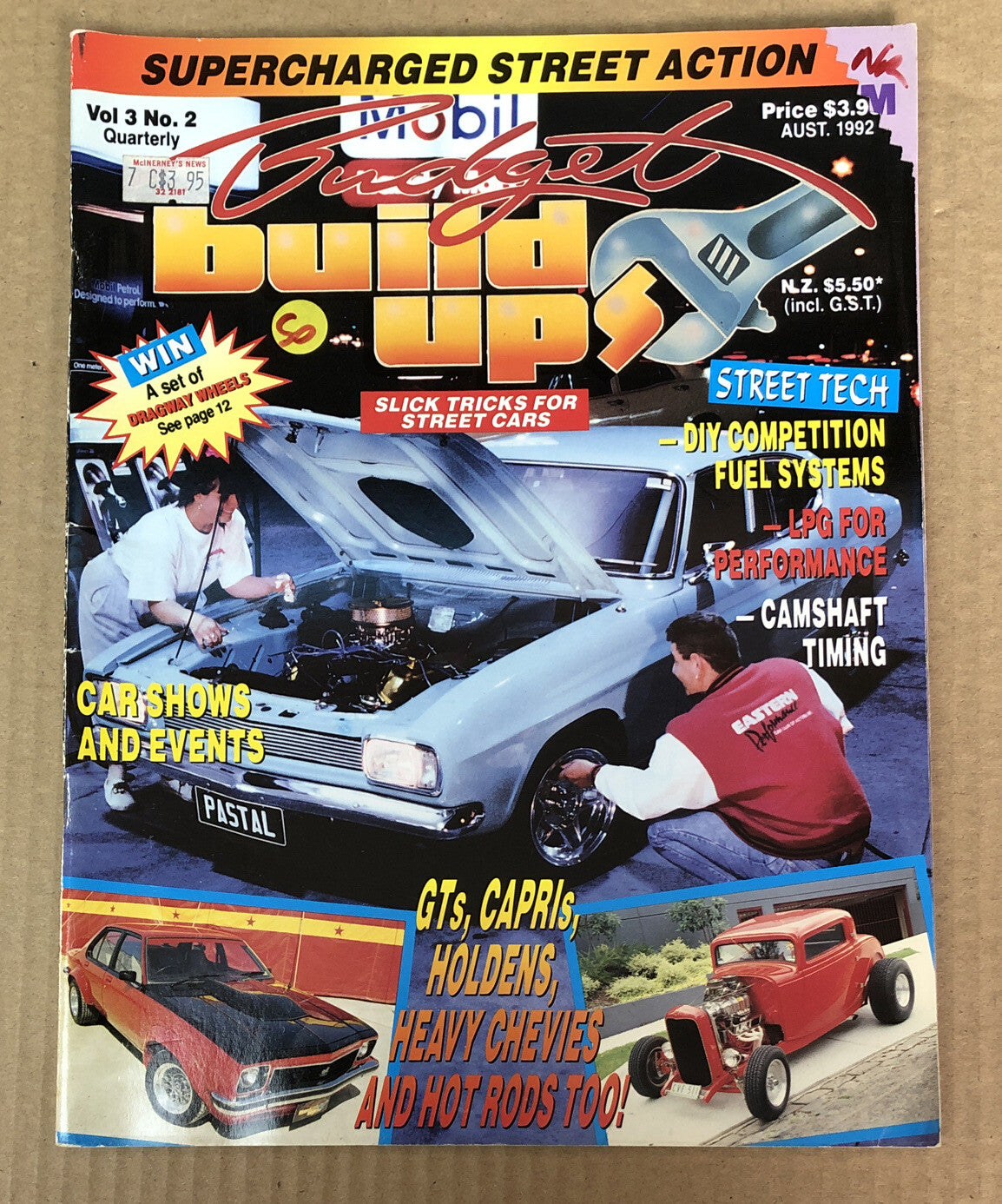 Budget Build Ups Vol.3 No.2 Aug 1992 Magazine Vintage In Good Condition