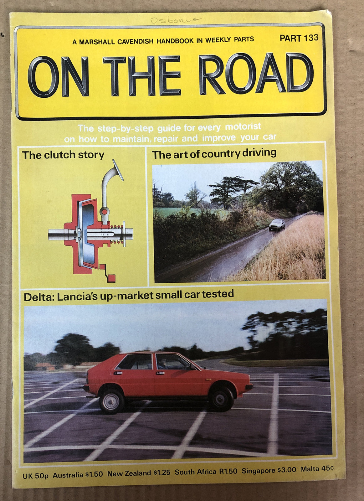On The Road Part 133 Magazine Vintage In Good Condition