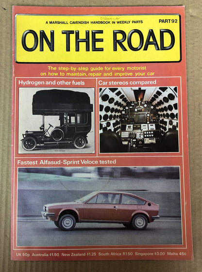 On The Road Part 92 Magazine Vintage In Good Condition